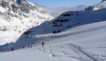 PECHOD SILVRETTY NA SKIALPECH, Vylo nejen poas a nov snh, ale i parta. Prost asn akce. Dalo by se ci: skialpinistick mlsota. - fotografie 66