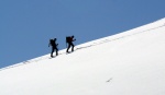 PECHOD SILVRETTY NA SKIALPECH, Vylo nejen poas a nov snh, ale i parta. Prost asn akce. Dalo by se ci: skialpinistick mlsota. - fotografie 79