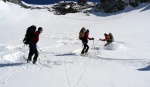 PECHOD SILVRETTY NA SKIALPECH, Vylo nejen poas a nov snh, ale i parta. Prost asn akce. Dalo by se ci: skialpinistick mlsota. - fotografie 90