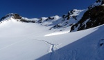 PECHOD SILVRETTY NA SKIALPECH, Vylo nejen poas a nov snh, ale i parta. Prost asn akce. Dalo by se ci: skialpinistick mlsota. - fotografie 106