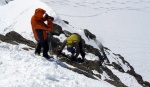 PECHOD SILVRETTY NA SKIALPECH, Vylo nejen poas a nov snh, ale i parta. Prost asn akce. Dalo by se ci: skialpinistick mlsota. - fotografie 117