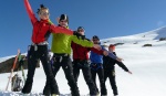 PECHOD SILVRETTY NA SKIALPECH, Vylo nejen poas a nov snh, ale i parta. Prost asn akce. Dalo by se ci: skialpinistick mlsota. - fotografie 142