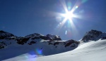 PECHOD SILVRETTY NA SKIALPECH, Vylo nejen poas a nov snh, ale i parta. Prost asn akce. Dalo by se ci: skialpinistick mlsota. - fotografie 144