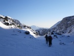 Hochschwab skialpov, V noru jsme se vydali na skialpov przkum vchodn hradby trska - poho Hochschwab. Co se tk mnostv snhu dn hitparda, ale i tak jsme si to uili. Zejmna pi kopn stup pi sestupu z h - fotografie 23