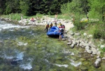 RAFTING NA TATRANSK BEL 2011, Ndhern poas a skvl partika... jen t vody, kdyby bylo vce.... (a mn Boroviky...) - fotografie 21