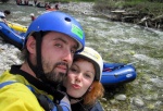 RAFTING NA TATRANSK BEL 2011, Ndhern poas a skvl partika... jen t vody, kdyby bylo vce.... (a mn Boroviky...) - fotografie 32