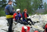 RAFTING NA TATRANSK BEL 2011, Ndhern poas a skvl partika... jen t vody, kdyby bylo vce.... (a mn Boroviky...) - fotografie 40