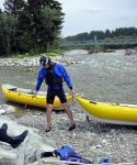 RAFTING NA TATRANSK BEL 2011, Ndhern poas a skvl partika... jen t vody, kdyby bylo vce.... (a mn Boroviky...) - fotografie 45