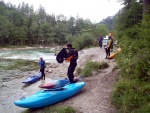 KAJAK KEMP SALZA 2010, Pardn posun v technice jzdy, skvl poas a rozmanit voda. Vichni si to myslm uili dosytosti. - fotografie 15