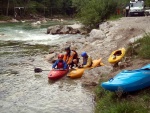 KAJAK KEMP SALZA 2010, Pardn posun v technice jzdy, skvl poas a rozmanit voda. Vichni si to myslm uili dosytosti. - fotografie 24