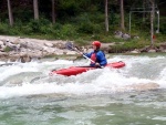 KAJAK KEMP SALZA 2010, Pardn posun v technice jzdy, skvl poas a rozmanit voda. Vichni si to myslm uili dosytosti. - fotografie 99