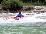 KAJAK KEMP SALZA 2010, Pardn posun v technice jzdy, skvl poas a rozmanit voda. Vichni si to myslm uili dosytosti. - fotografie 102