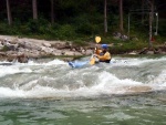 KAJAK KEMP SALZA 2010, Pardn posun v technice jzdy, skvl poas a rozmanit voda. Vichni si to myslm uili dosytosti. - fotografie 105