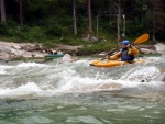 KAJAK KEMP SALZA 2010, Pardn posun v technice jzdy, skvl poas a rozmanit voda. Vichni si to myslm uili dosytosti. - fotografie 118