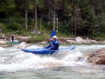 KAJAK KEMP SALZA 2010, Pardn posun v technice jzdy, skvl poas a rozmanit voda. Vichni si to myslm uili dosytosti. - fotografie 135