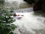 KAJAK KEMP SALZA 2010, Pardn posun v technice jzdy, skvl poas a rozmanit voda. Vichni si to myslm uili dosytosti. - fotografie 222