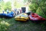 RAFTING V JULSKCH ALPCH KVTEN 2011, Tenhle vbr ek se opravdu povedl. Kdy na nj vyrazte je poteba mt trochu tst na vodu. Moc dobr parta - to se d jet cokoliv za jakkoliv vody. - fotografie 3