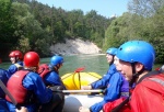 RAFTING V JULSKCH ALPCH KVTEN 2011, Tenhle vbr ek se opravdu povedl. Kdy na nj vyrazte je poteba mt trochu tst na vodu. Moc dobr parta - to se d jet cokoliv za jakkoliv vody. - fotografie 19