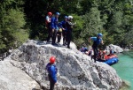 RAFTING V JULSKCH ALPCH KVTEN 2011, Tenhle vbr ek se opravdu povedl. Kdy na nj vyrazte je poteba mt trochu tst na vodu. Moc dobr parta - to se d jet cokoliv za jakkoliv vody. - fotografie 91