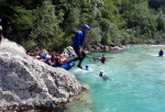 RAFTING V JULSKCH ALPCH KVTEN 2011, Tenhle vbr ek se opravdu povedl. Kdy na nj vyrazte je poteba mt trochu tst na vodu. Moc dobr parta - to se d jet cokoliv za jakkoliv vody. - fotografie 93