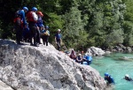 RAFTING V JULSKCH ALPCH KVTEN 2011, Tenhle vbr ek se opravdu povedl. Kdy na nj vyrazte je poteba mt trochu tst na vodu. Moc dobr parta - to se d jet cokoliv za jakkoliv vody. - fotografie 100