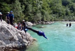 RAFTING V JULSKCH ALPCH KVTEN 2011, Tenhle vbr ek se opravdu povedl. Kdy na nj vyrazte je poteba mt trochu tst na vodu. Moc dobr parta - to se d jet cokoliv za jakkoliv vody. - fotografie 101