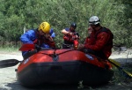 Adrenaln rafting na Iselu - ervenec 2011, Nejlep raftov voda, k tomu vlap do hor. Ve podbareveno pardnm slunenm poasm. - fotografie 4