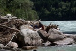 Adrenaln rafting na Iselu - ervenec 2011, Nejlep raftov voda, k tomu vlap do hor. Ve podbareveno pardnm slunenm poasm. - fotografie 38