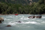 Adrenaln rafting na Iselu - ervenec 2011, Nejlep raftov voda, k tomu vlap do hor. Ve podbareveno pardnm slunenm poasm. - fotografie 91