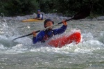 KAJAK KEMP SALZA 2011, Pardn parta, rostouc voda a taky vkony astnk. Myslm e to byl skvlej kemp. Vechny zdrav Venca a Sandl - fotografie 66