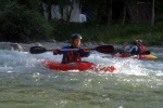 KAJAK KEMP SALZA 2011, Pardn parta, rostouc voda a taky vkony astnk. Myslm e to byl skvlej kemp. Vechny zdrav Venca a Sandl - fotografie 71