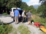 VELKÝ ALPSKÝ OKRUH PO NEJLEPŠÍCH RAFTOVÝCH ŘEKÁCH, Parádní a komorní expedice. Takhle by to mohlo být pokaždé: super parta, super počasí, super voda, super hory, super akce... - fotografie 7