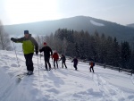 PR FOTEK ZE ZKLADN KURZU SKIALPINISMU, Skvl parta, snhu poehnan, pardn posko, a vynikajc gastro zitky. Tentokrt si to vichni ndhern uili... e jo, vy co jste tam byli?? - fotografie 4