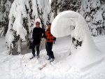 PR FOTEK ZE ZKLADN KURZU SKIALPINISMU, Skvl parta, snhu poehnan, pardn posko, a vynikajc gastro zitky. Tentokrt si to vichni ndhern uili... e jo, vy co jste tam byli?? - fotografie 38