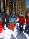 ZKLADN KURZ SKIALPINISMU 10.-12.2.2012, Ndhern poas, pes den teplo a slunce, v noci mrazivo, pranek a parta zaplench mladch a krsnch lid. No co by mohlo bt lep... Skol! A a ij gastro zitky a skialpinismus! - fotografie 103