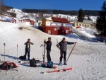 ZKLADN KURZ SKIALPINISMU 2.-4.3.2012, Tak tohle byl uniktn kurz, v rmci prvnho dne jsme zvldli vystoupit na Snku. Prost nm to lapalo... oba dva dny. A ta leva se v ndli vyzout, byla k nezaplacen :-) - fotografie 1