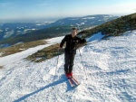 ZKLADN KURZ SKIALPINISMU 2.-4.3.2012, Tak tohle byl uniktn kurz, v rmci prvnho dne jsme zvldli vystoupit na Snku. Prost nm to lapalo... oba dva dny. A ta leva se v ndli vyzout, byla k nezaplacen :-) - fotografie 29