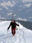 SKIALPINISTICK ELDORDO, Tahle parta veden Hanzem a Salmkem mla neskutenou kliku na poas... Spousta snhu, slunce, lavin i nastoupanch vkovch metr a vypitch kvasnic. Tahle partika si poradila se vm, vetn nro - fotografie 326