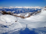 Freeride Kurz KAPRUN 2012, V sobotu pardn poas a praan, kter mohl bt mn jet. Nicmn jsme najeli za vkend asi 300 m po sjezdovce a prmrn sklon jednch svah byl 35. Take jsme projeli vechno zajmav a uili i - fotografie 39