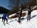 Zkladn kurz skialpinismu 16.-18.3.2012, Pardn jarn posko, tvrd firn a ist chlapsk parta. K tomu vyvrcholen na Snce a bezva nladika. Prost se to vydailo. - fotografie 9