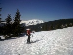 Zkladn kurz skialpinismu 16.-18.3.2012, Pardn jarn posko, tvrd firn a ist chlapsk parta. K tomu vyvrcholen na Snce a bezva nladika. Prost se to vydailo. - fotografie 20