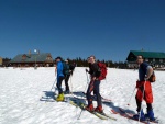 Zkladn kurz skialpinismu 16.-18.3.2012, Pardn jarn posko, tvrd firn a ist chlapsk parta. K tomu vyvrcholen na Snce a bezva nladika. Prost se to vydailo. - fotografie 22