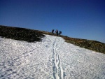 Zkladn kurz skialpinismu 16.-18.3.2012, Pardn jarn posko, tvrd firn a ist chlapsk parta. K tomu vyvrcholen na Snce a bezva nladika. Prost se to vydailo. - fotografie 26