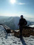 Zkladn kurz skialpinismu 16.-18.3.2012, Pardn jarn posko, tvrd firn a ist chlapsk parta. K tomu vyvrcholen na Snce a bezva nladika. Prost se to vydailo. - fotografie 45