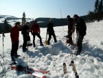 Zkladn kurz skialpinismu 16.-18.3.2012, Pardn jarn posko, tvrd firn a ist chlapsk parta. K tomu vyvrcholen na Snce a bezva nladika. Prost se to vydailo. - fotografie 71