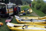 TATRANSKÝ VÍKEND NA BELÉ, Super voda na Aprilovém počasí. Všechno se to vyvedlo jak mělo, včetně pohody na raftech i v kolibě. - fotografie 339
