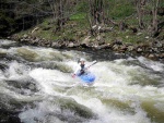 Rafting na Labi pod pindlem, Opravdu vyjmen den. Pehrada Labsk poutla vodu a k tomu pardn poas. Kdy se nm naskytne znovu takov pleitost...? - fotografie 2