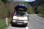 Rafting na Labi pod pindlem, Opravdu vyjmen den. Pehrada Labsk poutla vodu a k tomu pardn poas. Kdy se nm naskytne znovu takov pleitost...? - fotografie 12