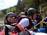 Rafting na Labi pod pindlem, Opravdu vyjmen den. Pehrada Labsk poutla vodu a k tomu pardn poas. Kdy se nm naskytne znovu takov pleitost...? - fotografie 31