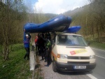 Rafting na Labi pod pindlem, Opravdu vyjmen den. Pehrada Labsk poutla vodu a k tomu pardn poas. Kdy se nm naskytne znovu takov pleitost...? - fotografie 37